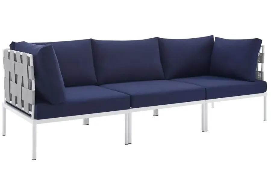 Harmony Sunbrella® Outdoor Patio Aluminum Sofa