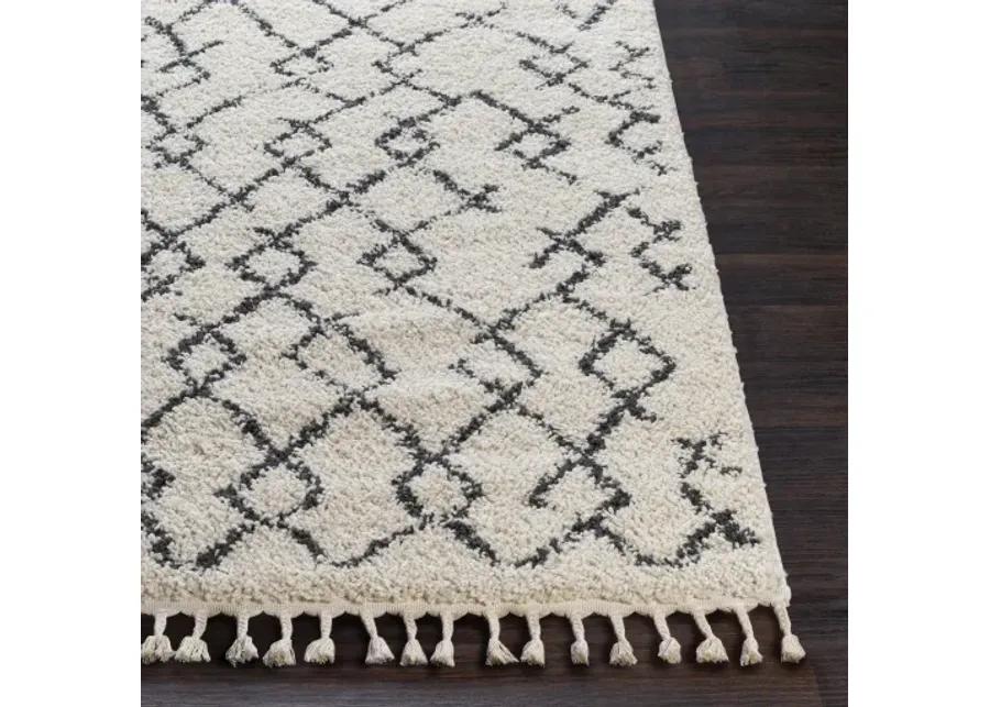 Berber Shag 5'3" x 7'3" Rug