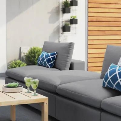 Commix 4-Piece Sunbrella� Outdoor Patio Sectional Sofa