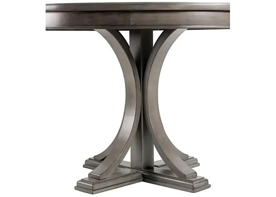 Madison Park Signature Helena Grey Round Dining Table