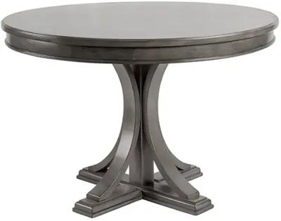 Madison Park Signature Helena Grey Round Dining Table