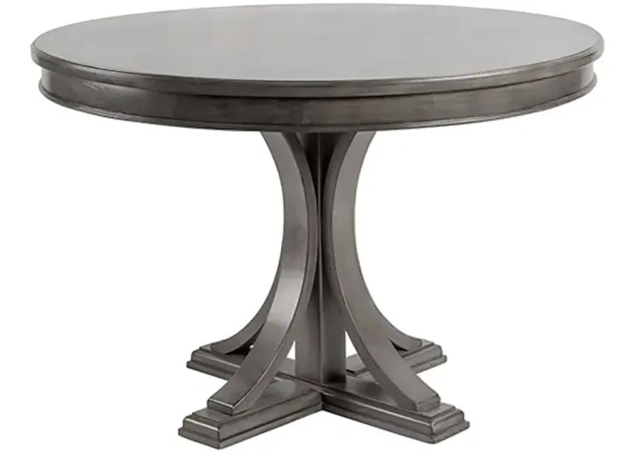 Madison Park Signature Helena Grey Round Dining Table