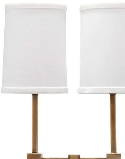 Minerva Twin Shade Console Lamp