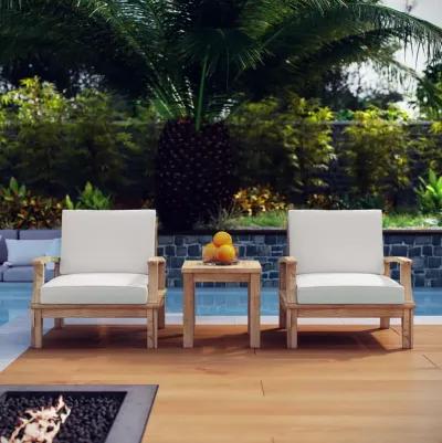 Marina 3 Piece Outdoor Patio Teak Set