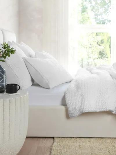 Claire Linen White King Quilt