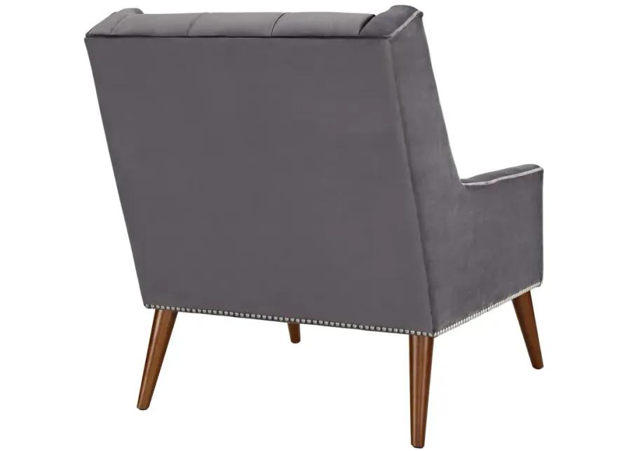 Peruse Velvet Armchair