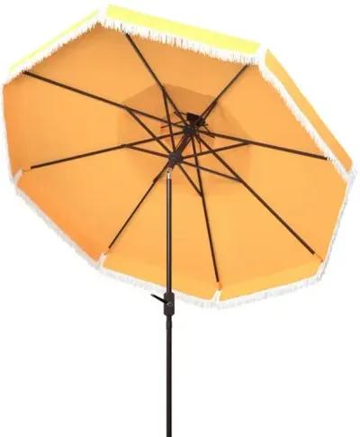 MILAN FRINGE 9FT DOUBLE TOP CRANK UMBRELLA