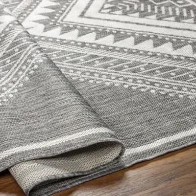 Long Beach LBH-2337 5'3" x 7' Machine Woven Rug