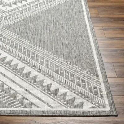 Long Beach LBH-2337 5'3" x 7' Machine Woven Rug