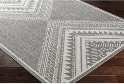 Long Beach LBH-2337 5'3" x 7' Machine Woven Rug