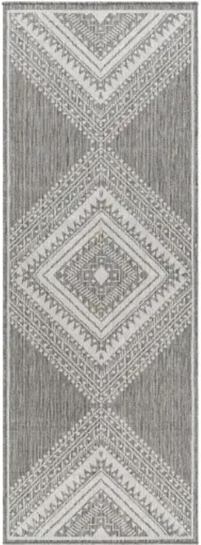 Long Beach LBH-2337 5'3" x 7' Machine Woven Rug