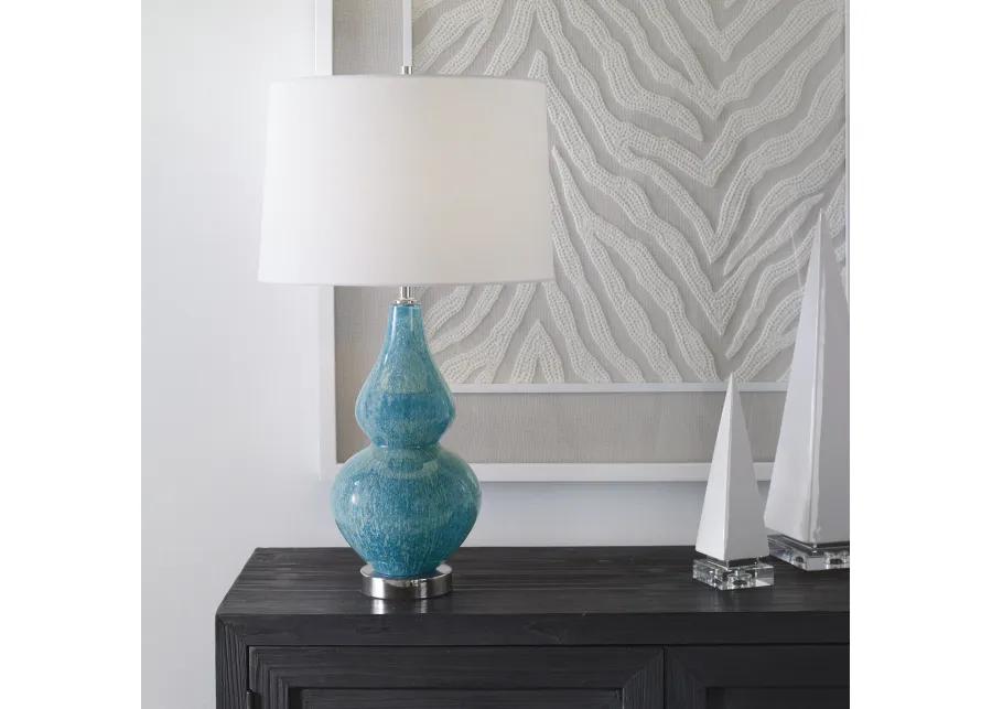 Uttermost Avalon Blue Table Lamp