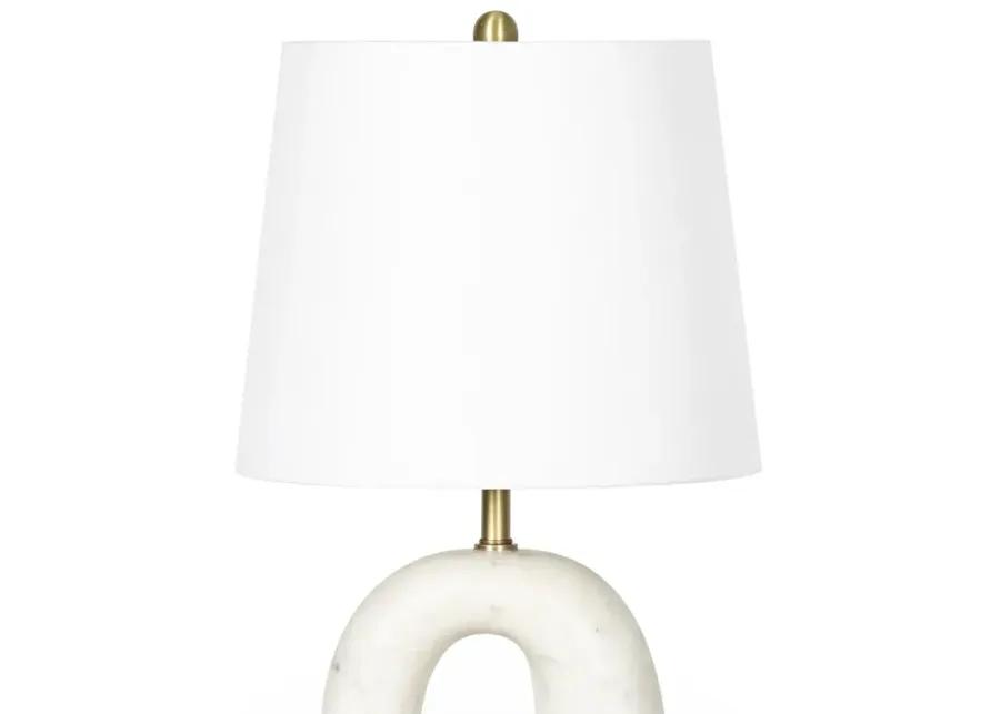 Slinkly Marble Table Lamp