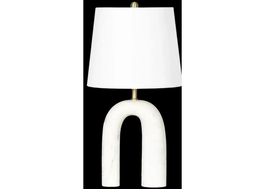 Slinkly Marble Table Lamp