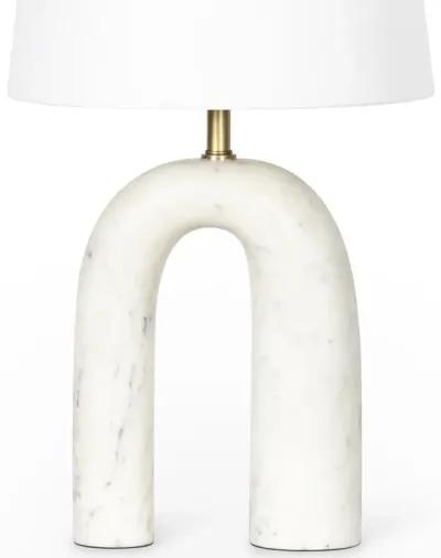 Slinkly Marble Table Lamp