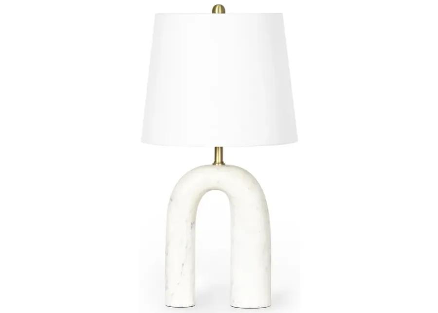 Slinkly Marble Table Lamp