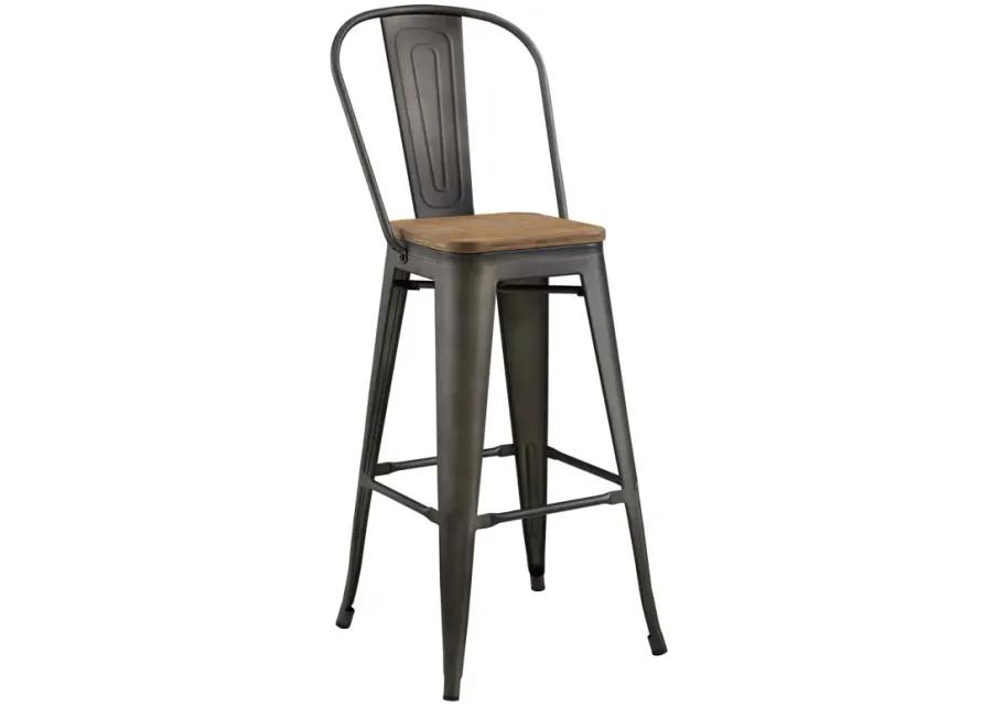 Promenade Metal Bar Stool