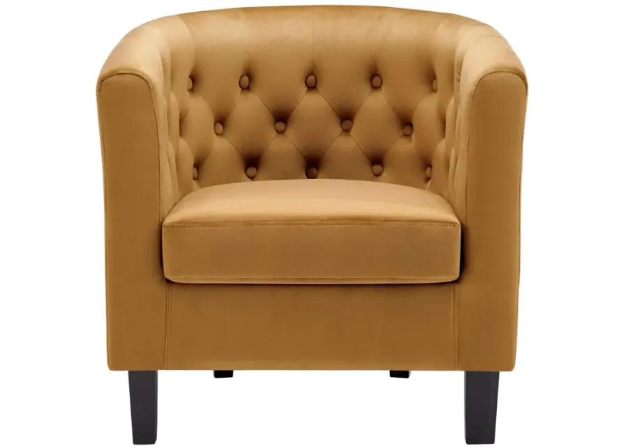 Prospect Performance Velvet Armchair