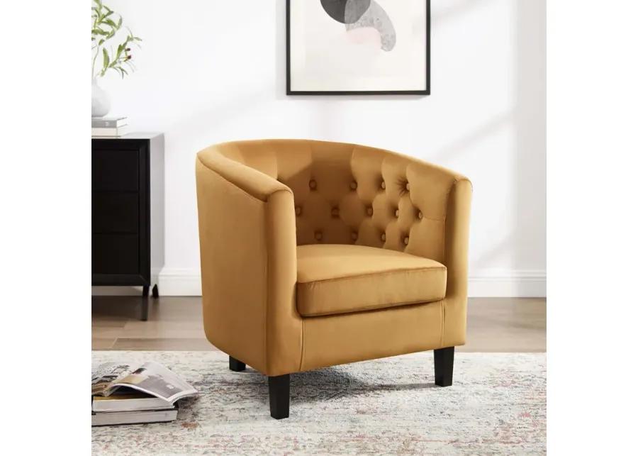 Prospect Performance Velvet Armchair