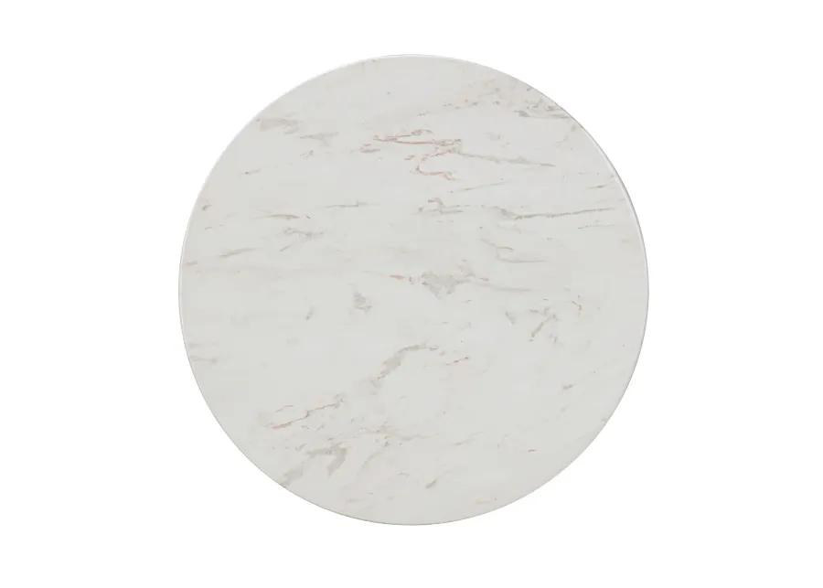 Chip Marble Print Indoor / Outdoor Side Table