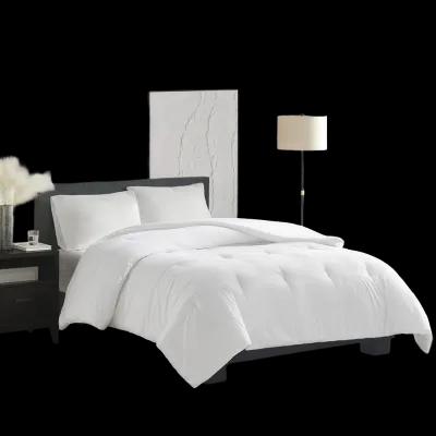 Honeycomb Textured Oversized Down Alternative Comforter