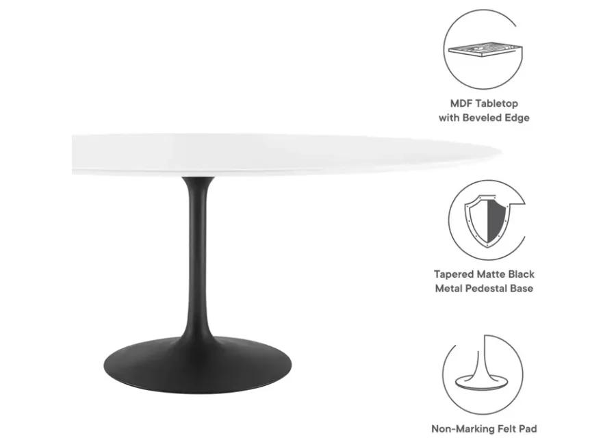 Lippa 78" Oval Dining Table