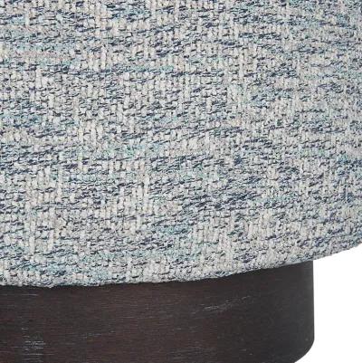 Avila Tweed Round Ottoman