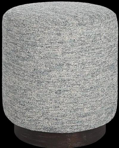 Avila Tweed Round Ottoman