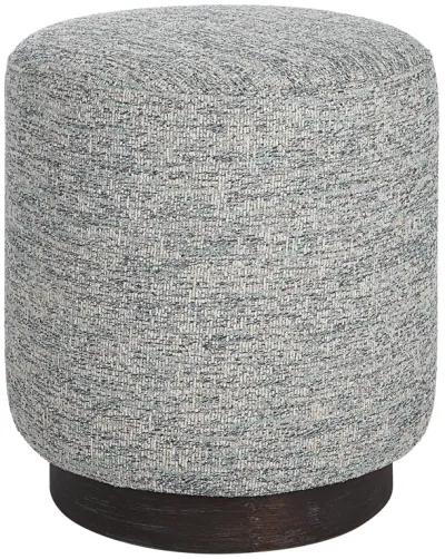 Avila Tweed Round Ottoman