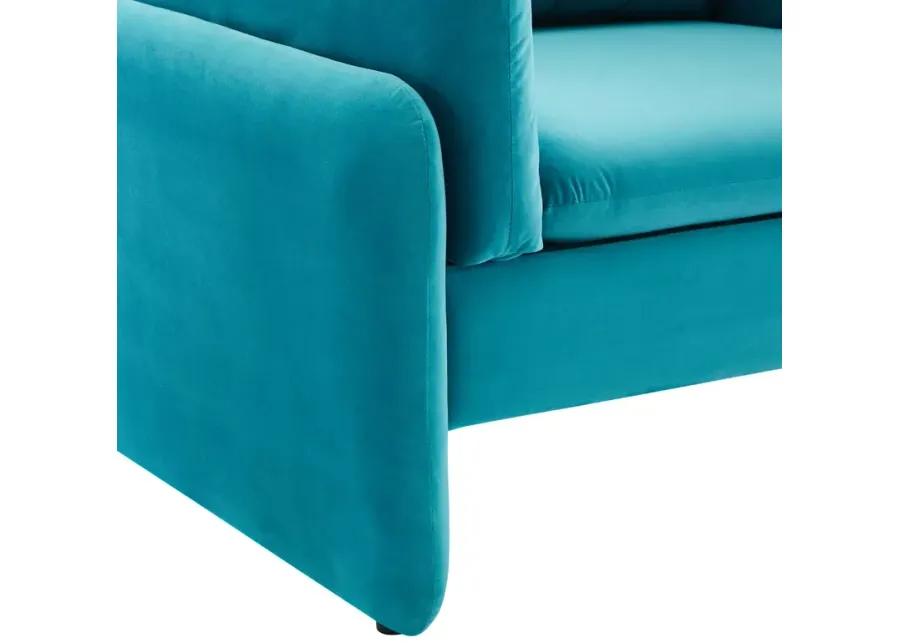 Indicate Performance Velvet Armchair