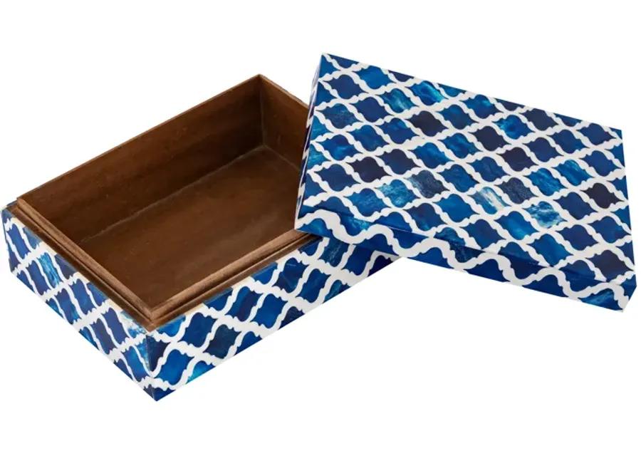 Tucker Box - Set of 2 Blue