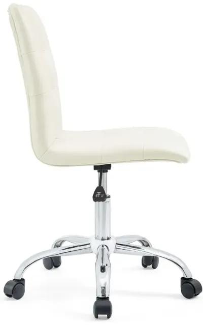 Prim Armless Mid Back Office Chair