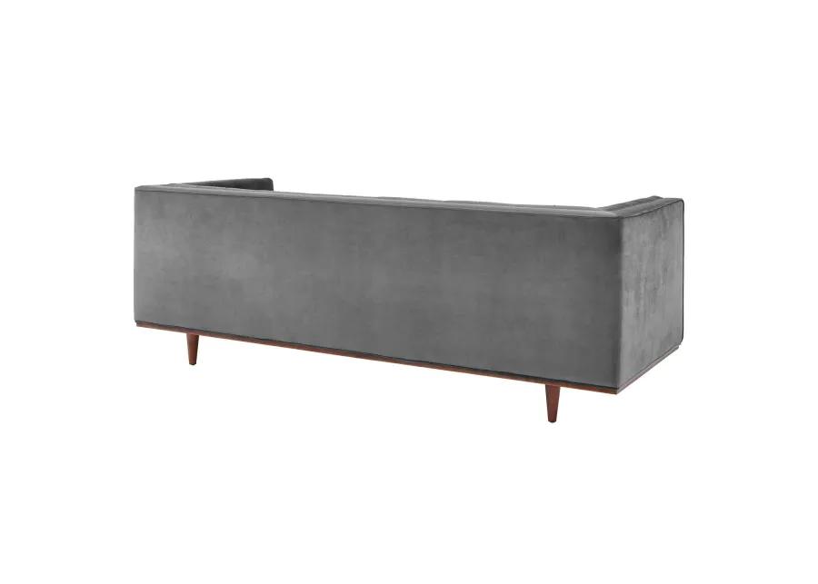 Elation Tufted Performance Velvet Sofa