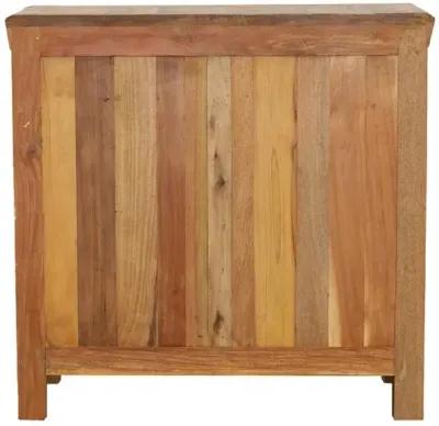 Harper 4-drawer Accent Cabinet Reclaimed Wood