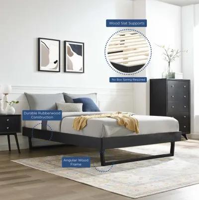 Billie Twin Wood Platform Bed Frame