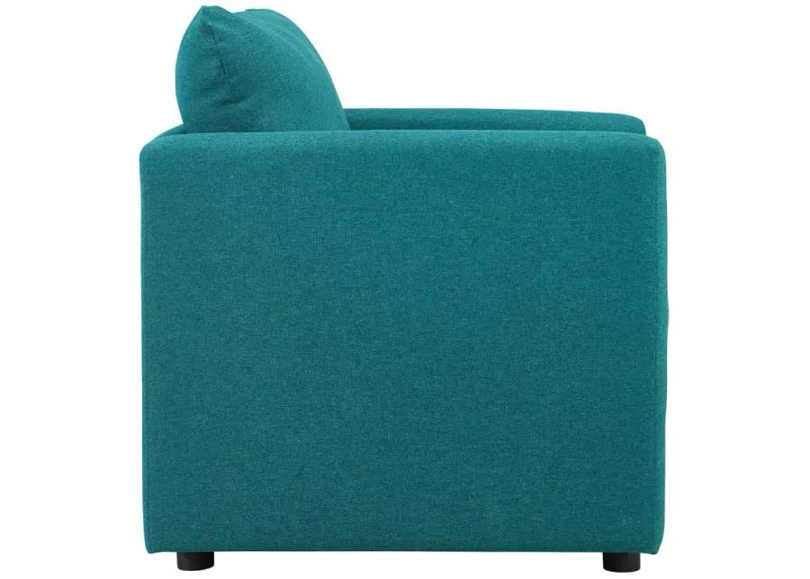 Activate Upholstered Fabric Armchair