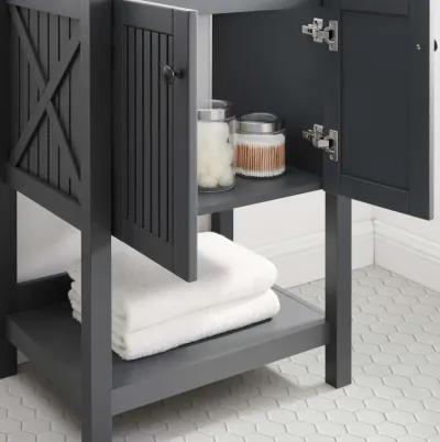 Steam 23" Bathroom Vanity Cabinet (Sink Basin Not Included)