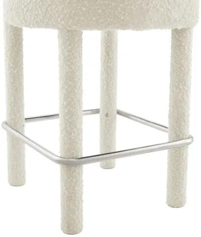 Toulouse Boucle Fabric Counter Stool