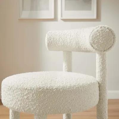 Toulouse Boucle Fabric Counter Stool