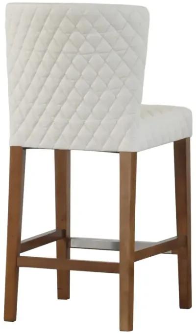 Albie Diamond Stitching Counter Stool