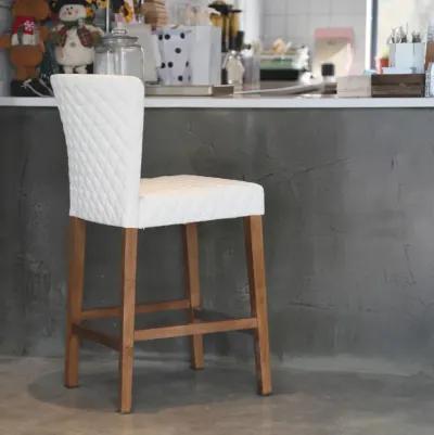 Albie Diamond Stitching Counter Stool