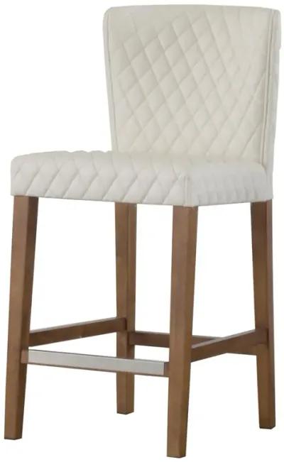 Albie Diamond Stitching Counter Stool