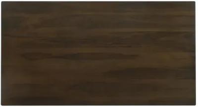 Wes Rectangular Dining Table Dark Walnut