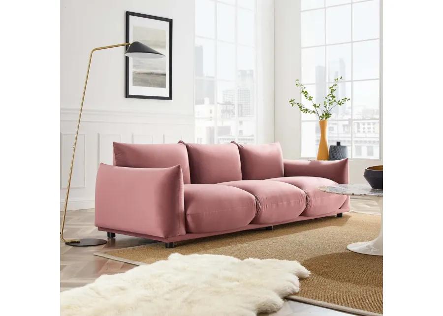 Copious Performance Velvet Sofa