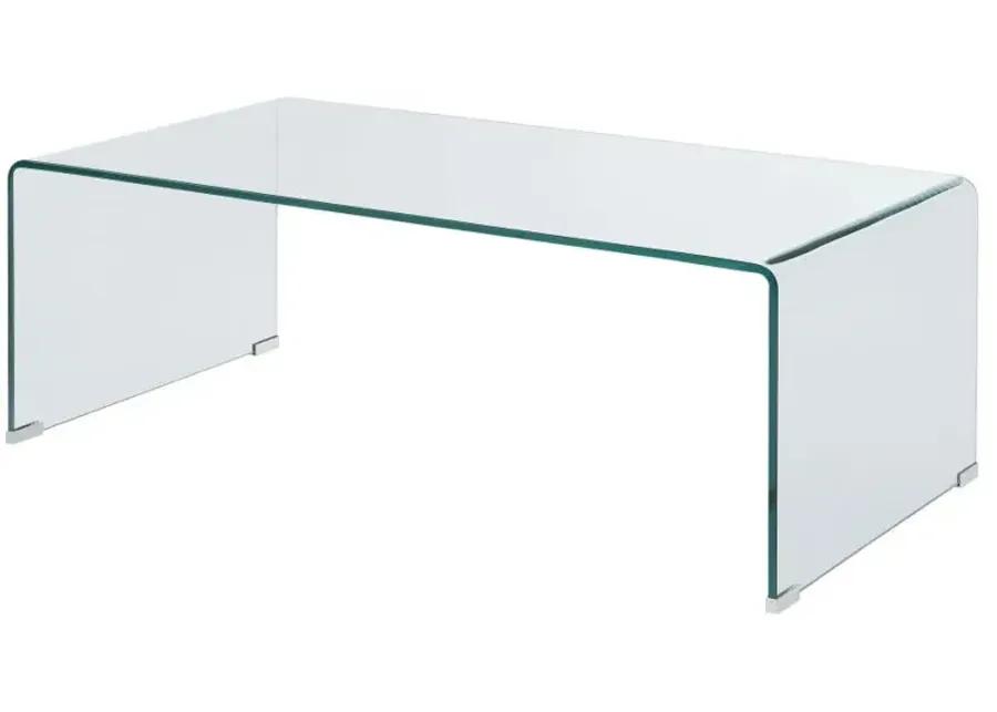 Ripley Rectangular Coffee Table Clear