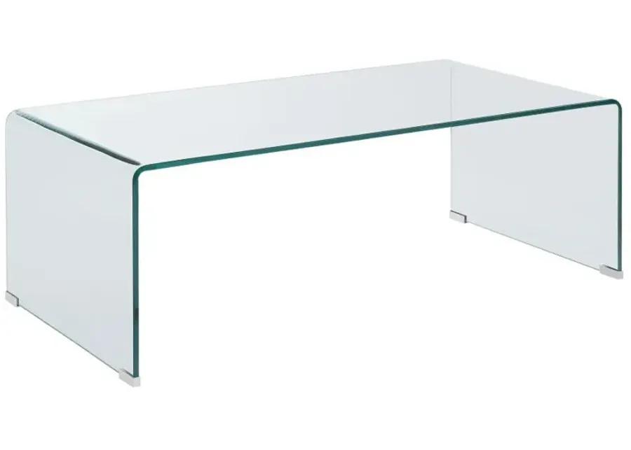 Ripley Rectangular Coffee Table Clear