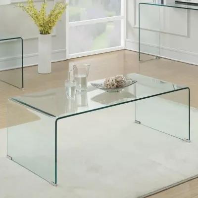 Ripley Rectangular Coffee Table Clear