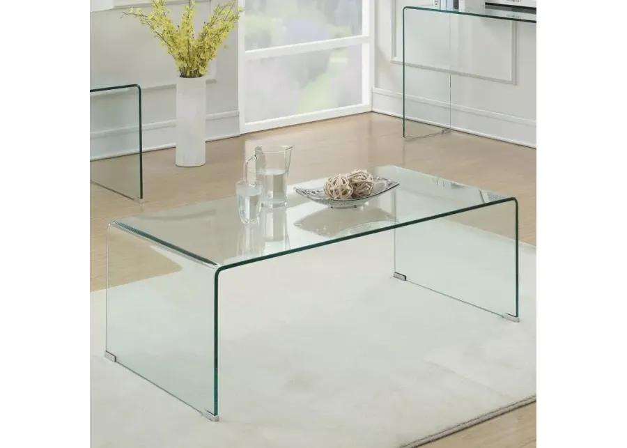 Ripley Rectangular Coffee Table Clear