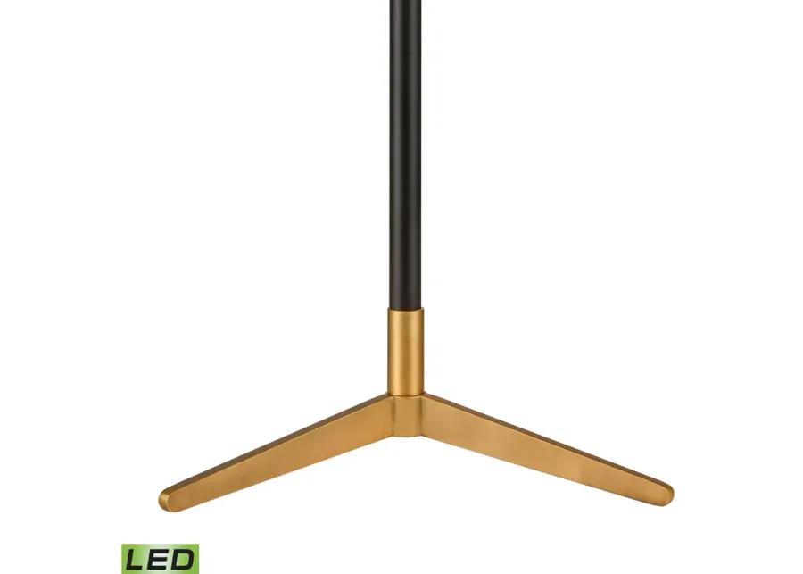 Clubhouse 29'' High 2-Light Table Lamp - Black - Includes LED Bulbs