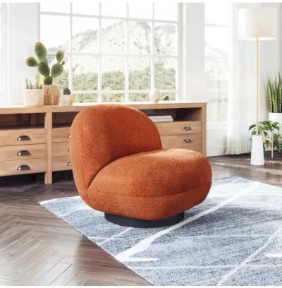 Myanmar Accent Chair Burnt Orange